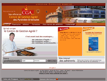 Tablet Screenshot of cga66.fr